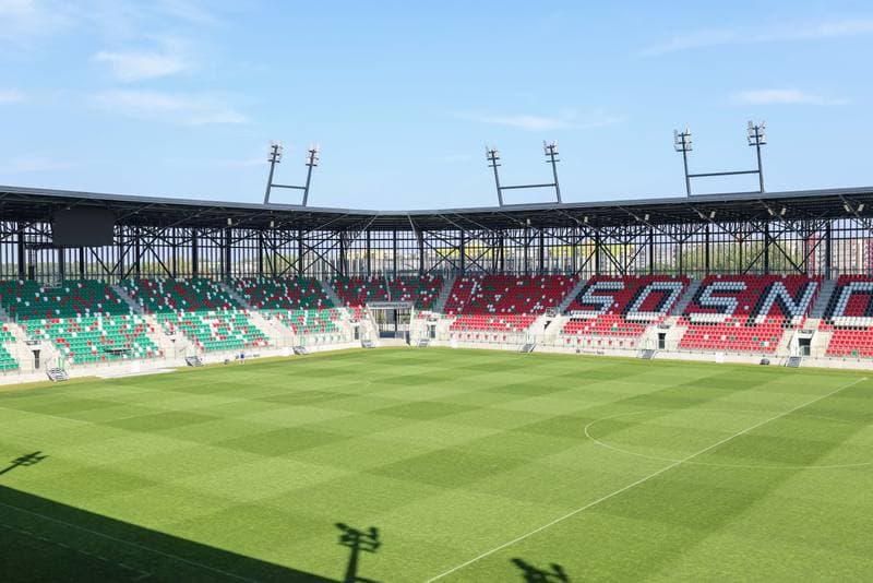 Football. Zaglebie Sosnowiec. Press Conference. 25.08.2023