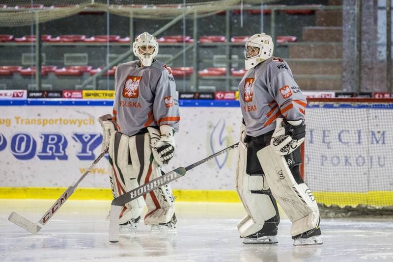 Ice Hockey. Poland national team. Training. 13.04.2021