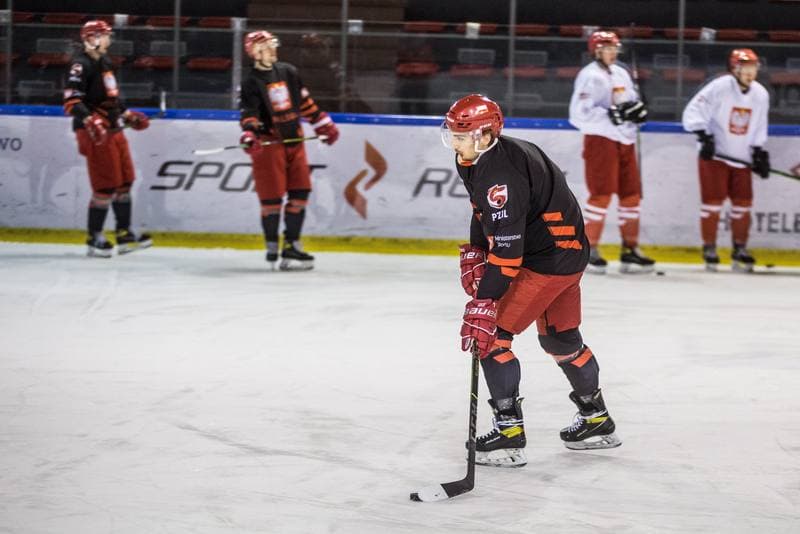 Ice Hockey. Poland national team. Training. 13.04.2021