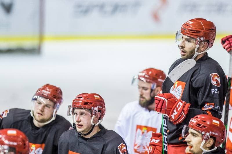 Ice Hockey. Poland national team. Training. 13.04.2021