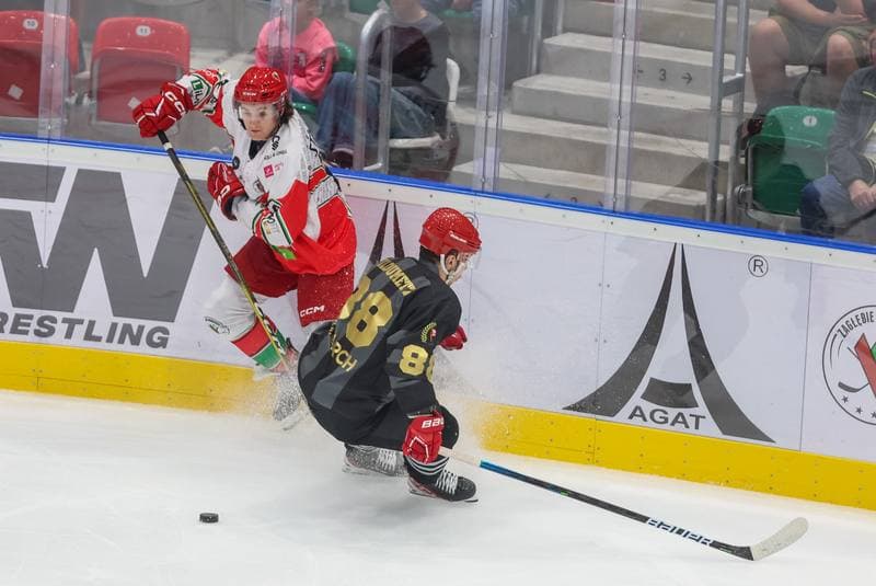 Ice Hockey. Tauron Hokej Liga. Zaglebie Sosnowiec - Comarch Cracovia. 10.09.2023