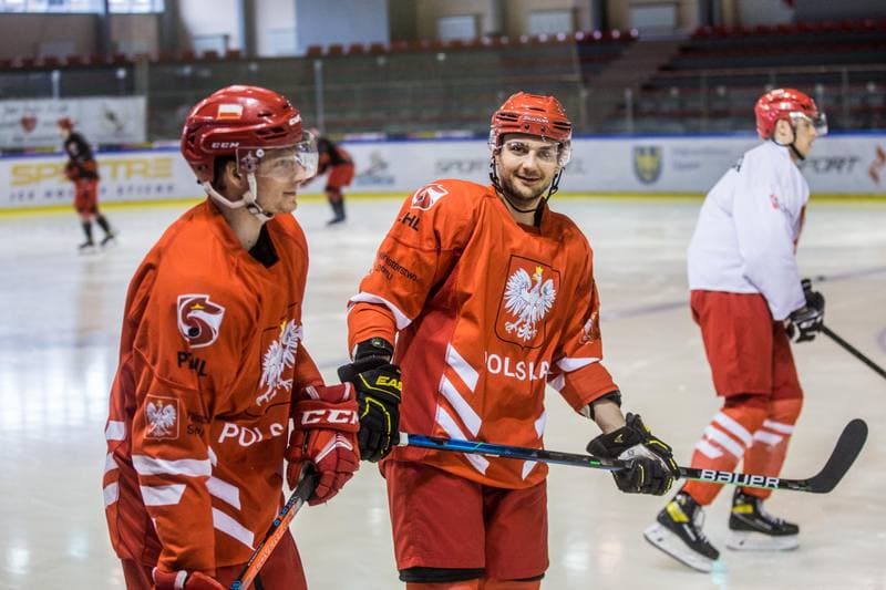 Ice Hockey. Poland national team. Training. 15.04.2021