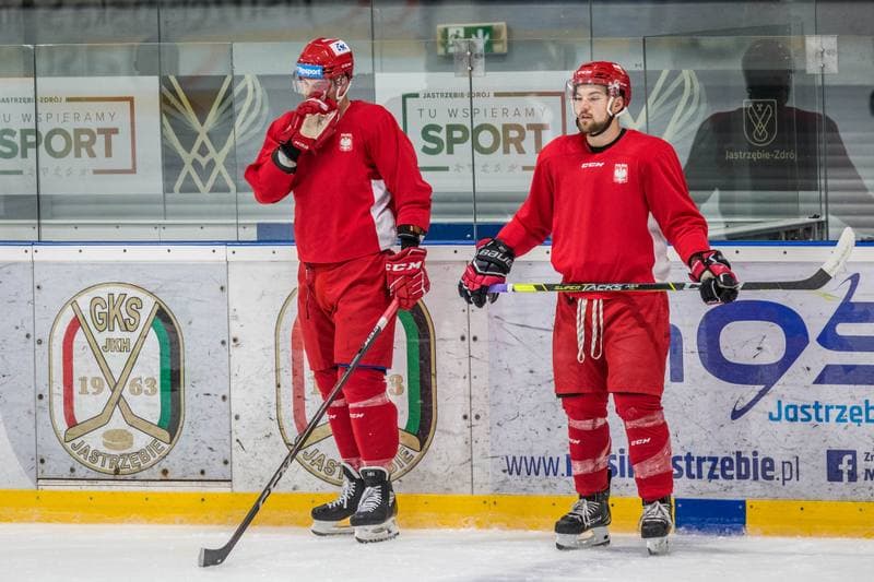 Ice Hockey. Poland national team. Training. 02.11.2020