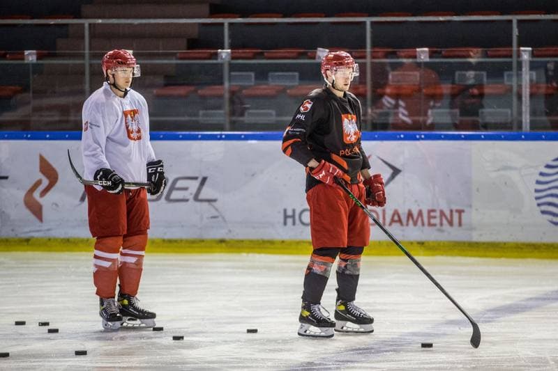 Ice Hockey. Poland national team. Training. 15.04.2021