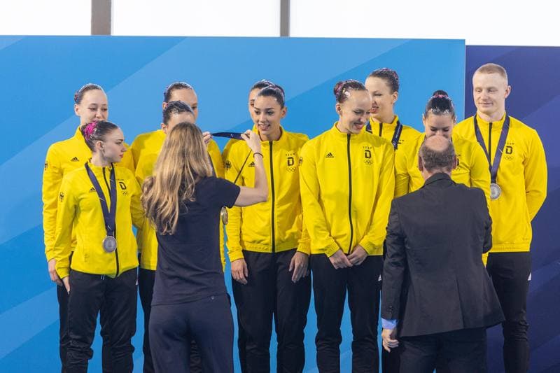 Artistic Swimming. European Games 2023. Team Free Routine Combination. 23.06.2023