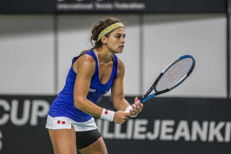 Tennis. Billie Jean King Cup. Poland - Brazil. 16.04.2021