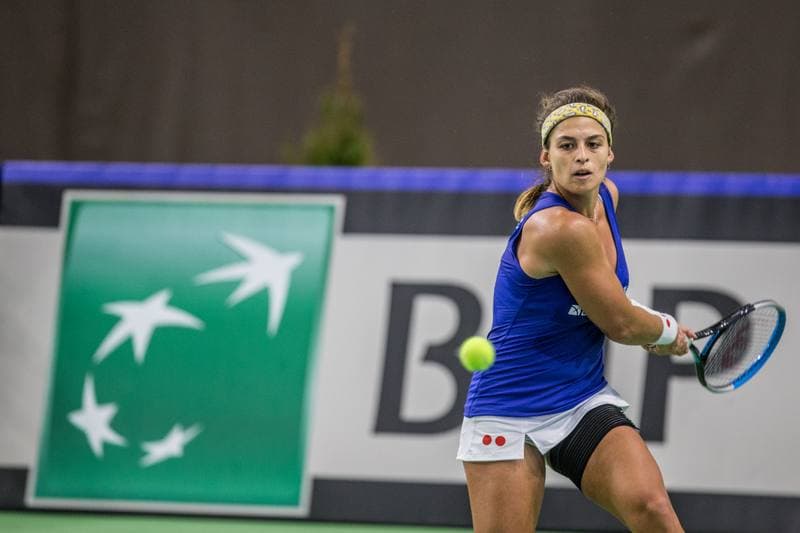Tennis. Billie Jean King Cup. Poland - Brazil. 16.04.2021