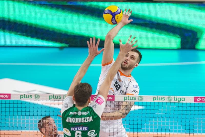 Volleyball. PlusLiga. Jastrzebski Wegiel - Indykpol AZS Olsztyn. 24.10.2023