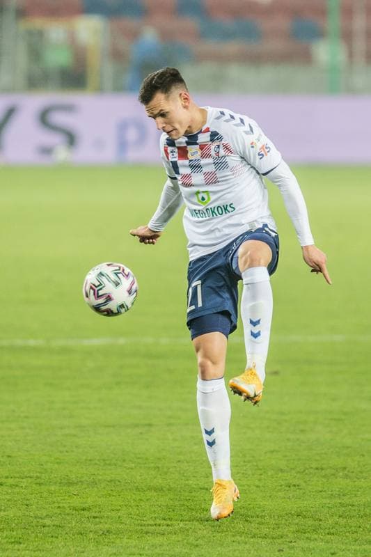 Football. PKO BP Ekstraklasa. Gornik Zabrze - Cracovia Krakow. 12.12.2020