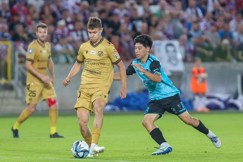 Football. PKO BP Ekstraklasa. Gornik Zabrze - Widzew Lodz. 18.08.2023