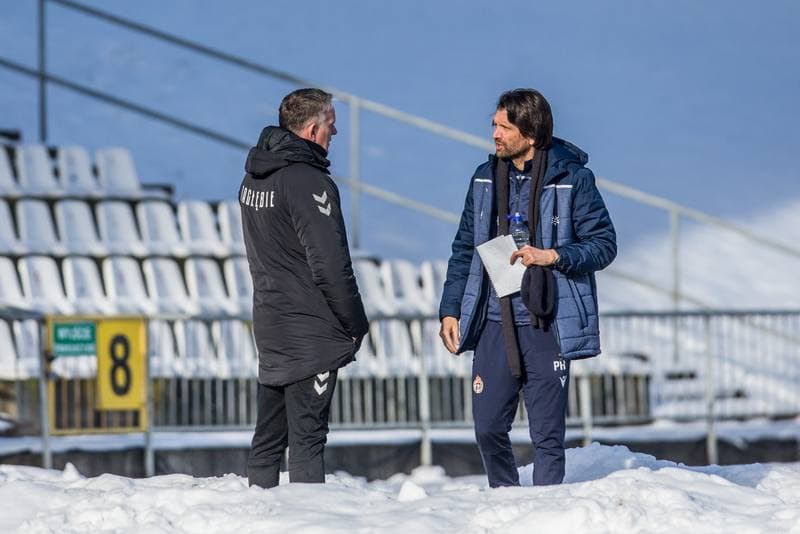 Football. Sparing. Zaglebie Sosnowiec - Wisla Krakow. 20.01.2021