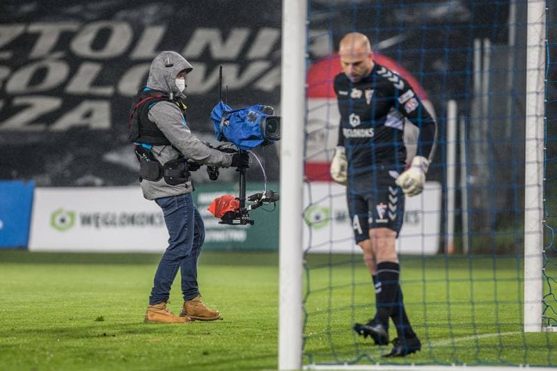 Football. PKO BP Ekstraklasa. Gornik Zabrze - Slask Wroclaw. 16.04.2021