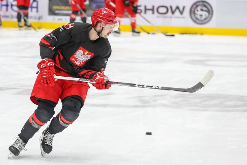 Ice Hockey. Poland national team. Training. 06.11.2023