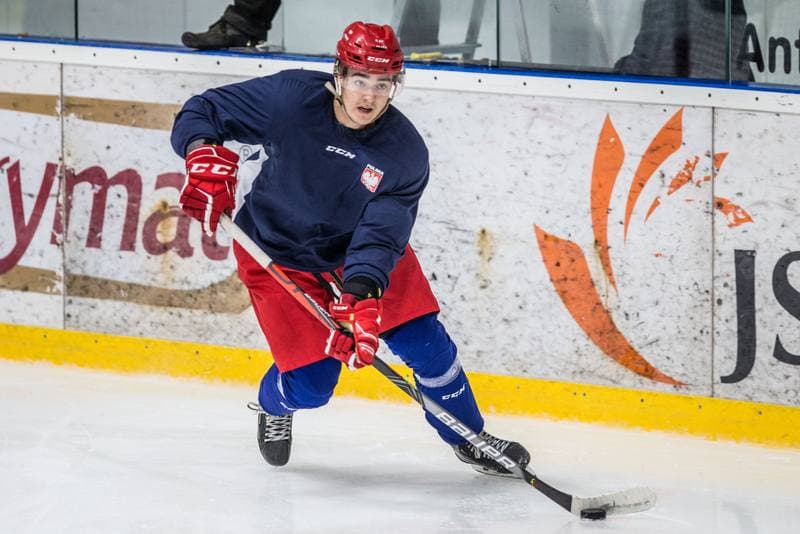 Ice Hockey. Poland national team. Training. 02.11.2020
