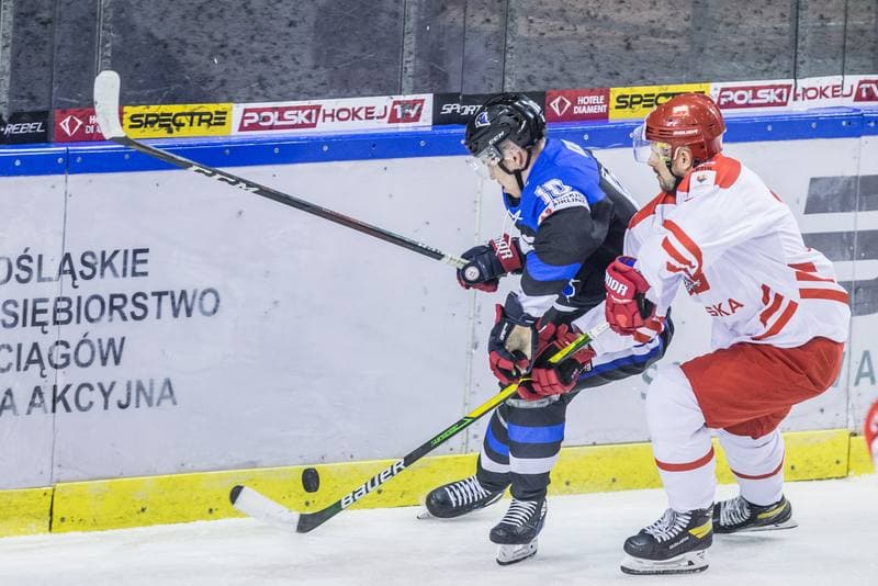Ice Hockey. Three Seas Tournament. Poland - Estonia. 18.04.2021