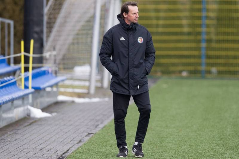 Football. Sparing. GKS Tychy - Fotbal Trinec. 23.01.2021