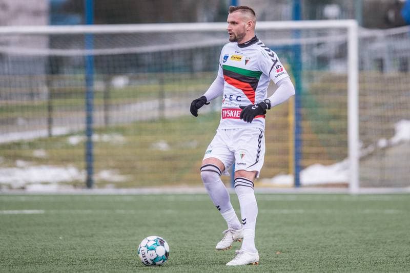 Football. Sparing. GKS Tychy - Fotbal Trinec. 23.01.2021