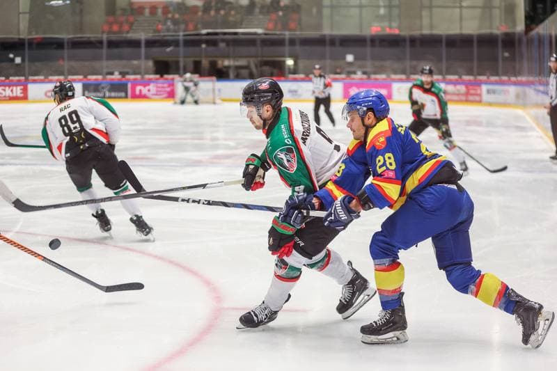 Ice Hockey. Tauron Hokej Liga. GKS Tychy - PZU Podhale Nowy Targ. 17.11.2023