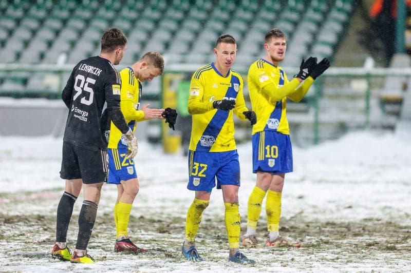 Football. Fortuna I Liga. GKS Katowice - Arka Gdynia. 02.12.2023