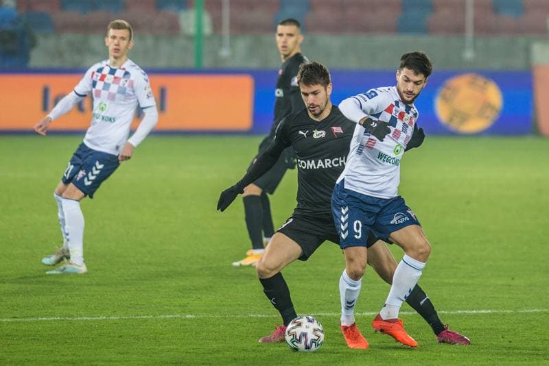 Football. PKO BP Ekstraklasa. Gornik Zabrze - Cracovia Krakow. 12.12.2020