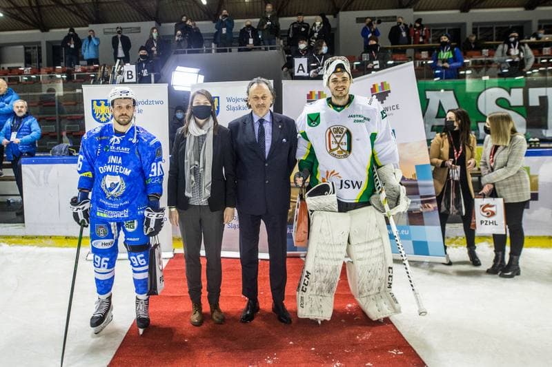 Ice Hockey. Polish Ice Hockey Cup. JKH GKS Jastrzebie - Re-Plast Unia Oswiecim. 05.02.2021