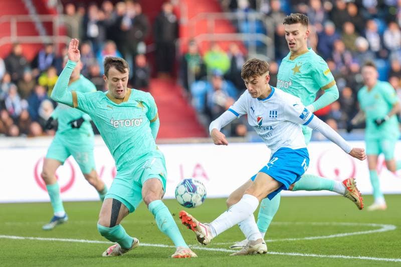 Football. Fortuna:Liga. Banik Ostrava - Slavia Prague. 17.12.2023