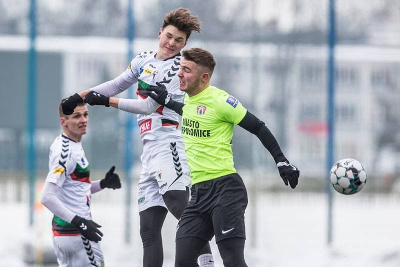 Football. Sparing. GKS Tychy - Puszcza Niepolomice. 13.02.2021
