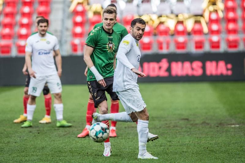 Football. Fortuna I Liga. GKS Tychy - Radomiak Radom. 20.04.2021