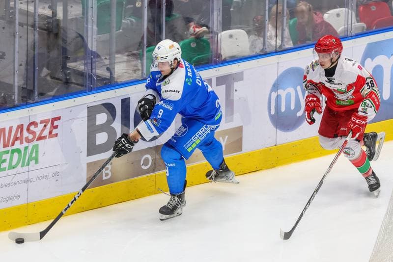 Ice Hockey. Tauron Hokej Liga. Zaglebie Sosnowiec - Re-Plast Unia Oswiecim. 08.10.2023