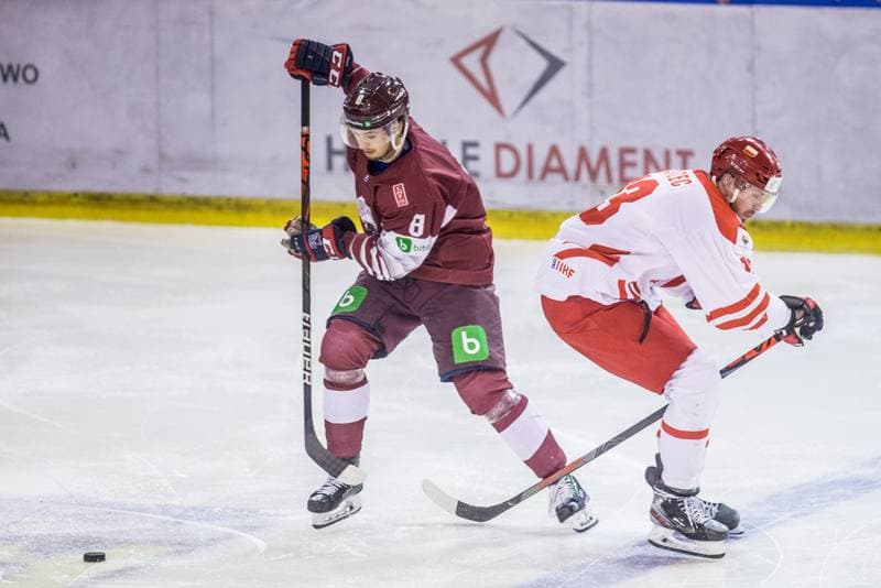 Ice Hockey. Three Seas Tournament. Poland - Latvia. 21.04.2021