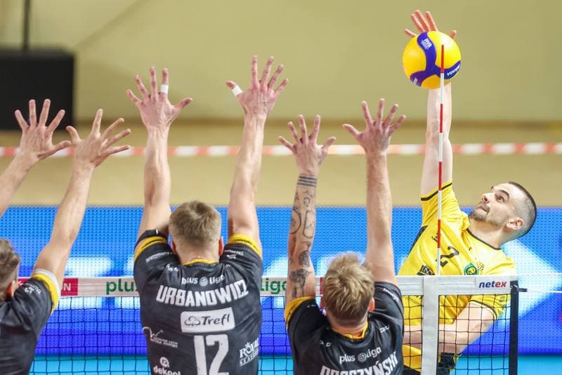 Volleyball. PlusLiga. GKS Katowice - Trefl Gdansk. 22.10.2023