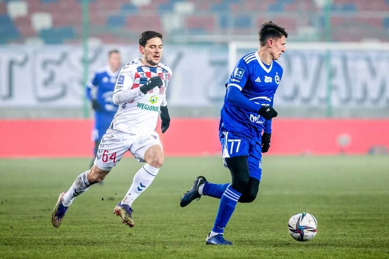 Football. PKO BP Ekstraklasa. Gornik Zabrze - Stal Mielec. 15.02.2021