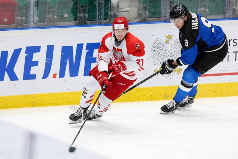 Ice Hockey. Olympic Qualification. Poland - Estonia. 08.02.2024