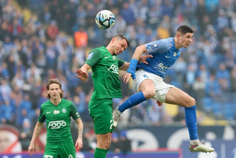 Football. PKO BP Ekstraklasa. Ruch Chorzow - Warta Poznan. 17.02.2024