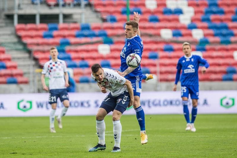 Football. PKO BP Ekstraklasa. Gornik Zabrze - Wisla Plock. 24.04.2021
