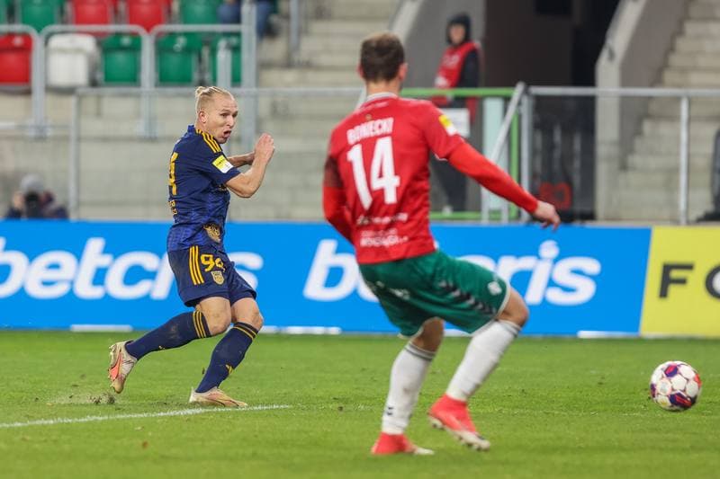 Football. Fortuna I Liga. Zaglebie Sosnowiec - Arka Gdynia. 12.11.2023