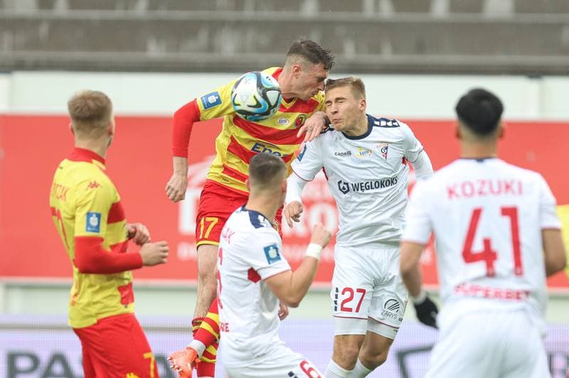 Football. PKO BP Ekstraklasa. Gornik Zabrze - Jagiellonia Bialystok. 02.03.2024
