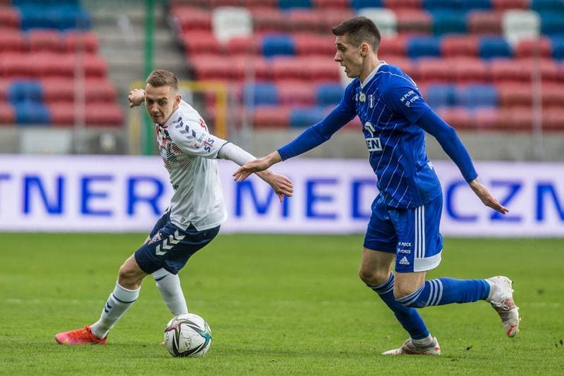 Football. PKO BP Ekstraklasa. Gornik Zabrze - Wisla Plock. 24.04.2021