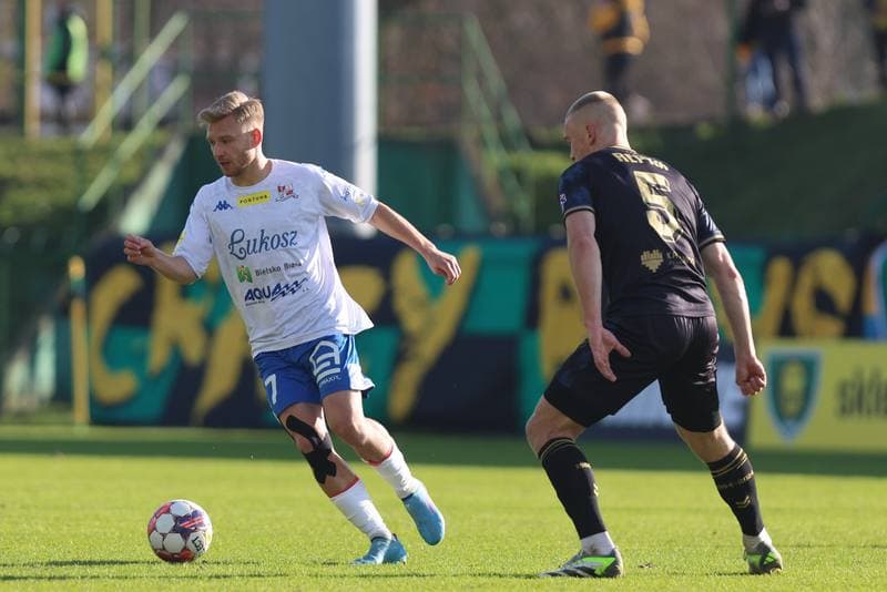 Football. Fortuna I Liga. GKS Katowice - Podbeskidzie Bielsko-Biala. 17.03.2024