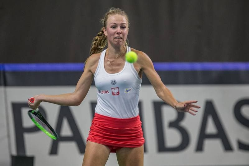 Tennis. Billie Jean King Cup. Poland - Brazil. 16.04.2021