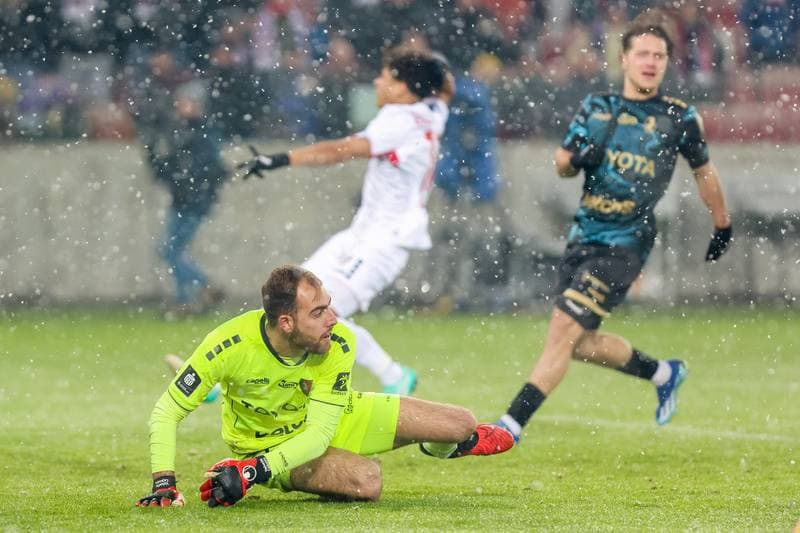 Football. PKO BP Ekstraklasa. Gornik Zabrze - Pogon Szczecin. 01.12.2023
