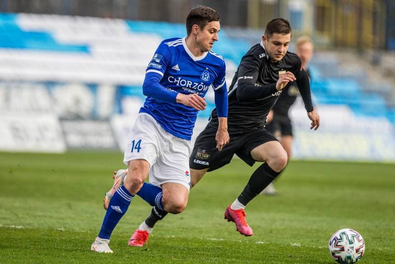 Football. III Liga. Ruch Chorzow - Polonia Bytom. 24.04.2021