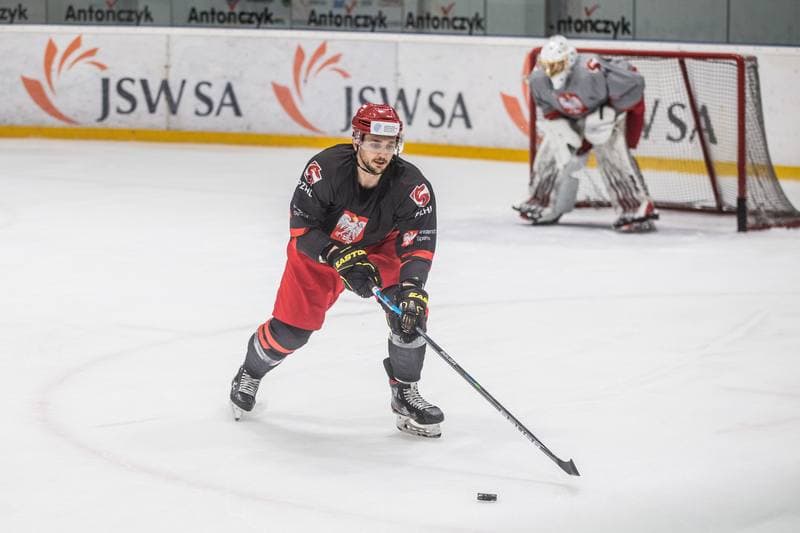 Ice Hockey. Poland national team. Training. 02.05.2021