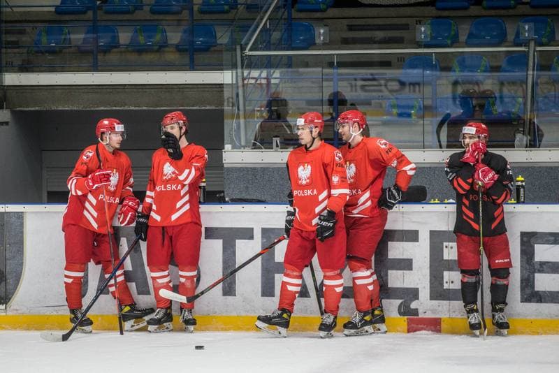 Ice Hockey. Poland national team. Training. 02.05.2021