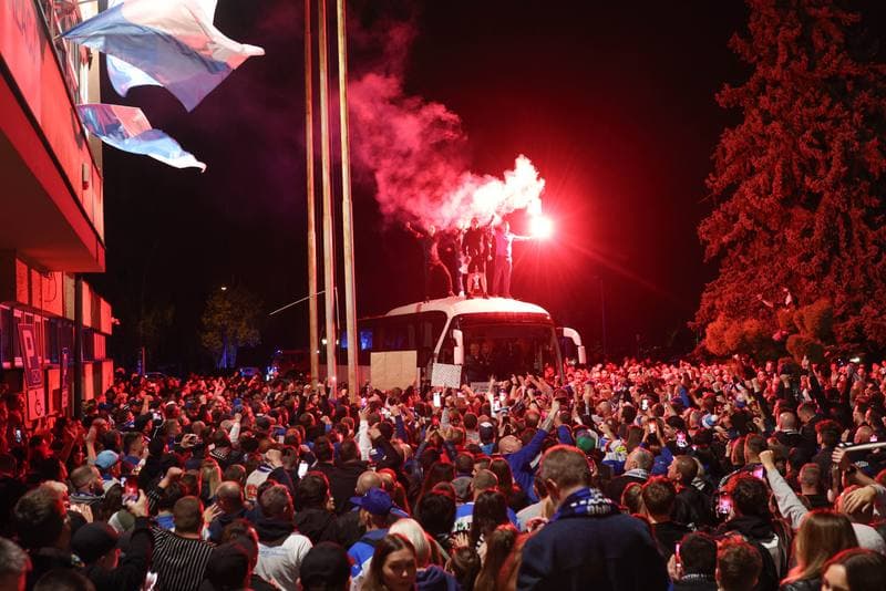 Ice Hockey. Re-Plast Unia Oswiecim. Welcome Ceremony. 15.04.2024