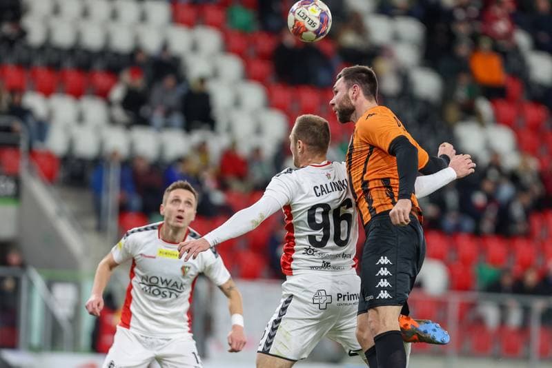 Football. Fortuna I Liga. Zaglebie Sosnowiec - Chrobry Glogow. 19.12.2023