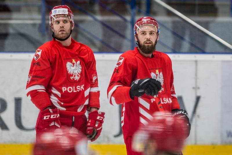Ice Hockey. Poland national team. Training. 06.05.2021