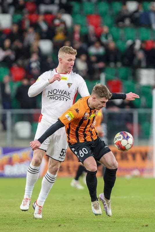 Football. Fortuna I Liga. Zaglebie Sosnowiec - Chrobry Glogow. 19.12.2023