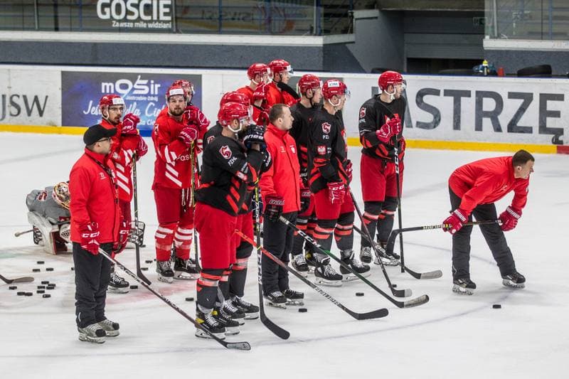 Ice Hockey. Poland national team. Training. 11.05.2021