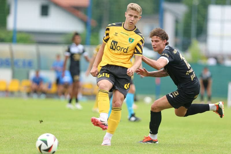 Football. Sparing. GKS Katowice - Hutnik Krakow. 30.06.2024